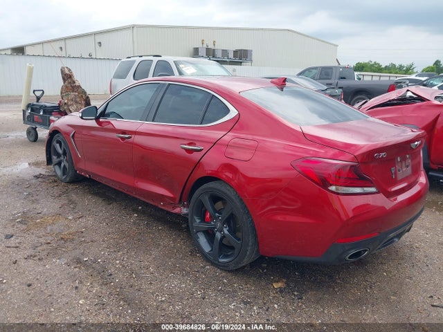 Продаж на аукціоні авто 2019 Genesis G70 3.3t Dynamic, vin: KMTG34LE6KU021727, номер лоту: 39684826