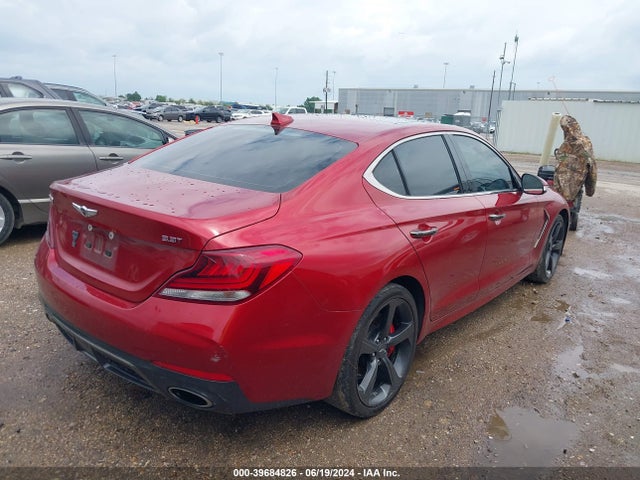 39684826 :رقم المزاد ، KMTG34LE6KU021727 vin ، 2019 Genesis G70 3.3t Dynamic مزاد بيع