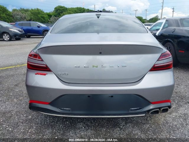 KMTG34TA4PU111575 Genesis G70 2.0t Rwd