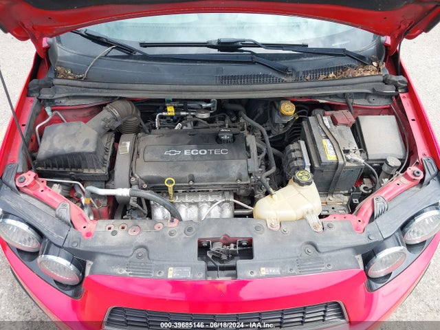 Chevrolet Sonic Ls Manual 2016 1G1JB5SH4G4149280 Image 10