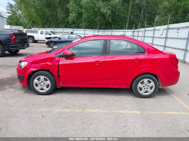 Chevrolet Sonic Ls Manual 2016 1G1JB5SH4G4149280 Image 14