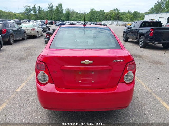 Chevrolet Sonic Ls Manual 2016 1G1JB5SH4G4149280 Image 16
