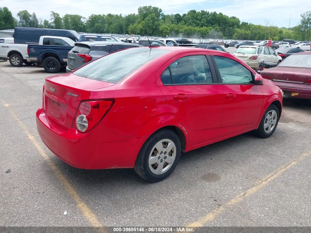 Chevrolet Sonic Ls Manual 2016 1G1JB5SH4G4149280 Image 4