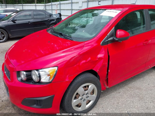 Chevrolet Sonic Ls Manual 2016 1G1JB5SH4G4149280 Image 6