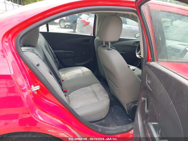 Chevrolet Sonic Ls Manual 2016 1G1JB5SH4G4149280 Image 8