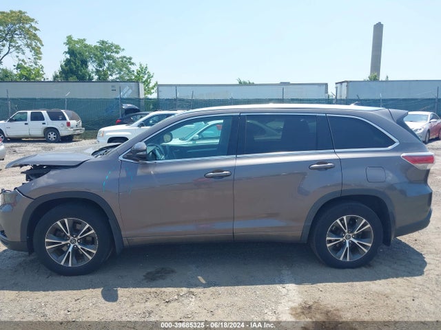 Toyota Highlander Xle V6 2016 5TDJKRFH7GS284685 Image 14