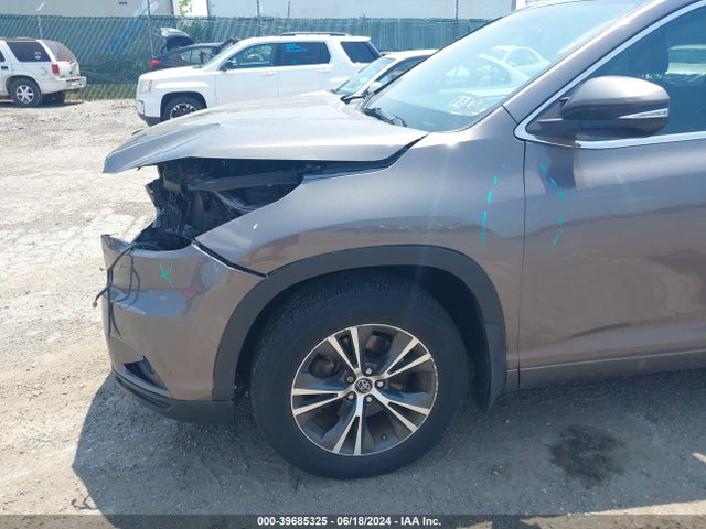 Toyota Highlander Xle V6 2016 5TDJKRFH7GS284685 Image 17