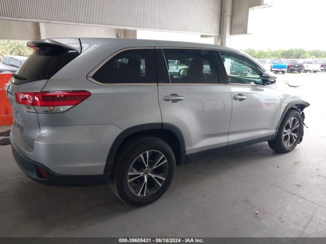 5TDZARFH5KS047109 Toyota Highlander Le
