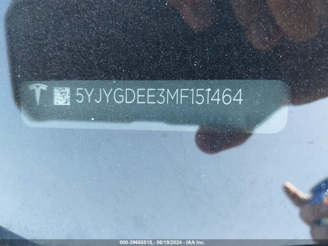Tesla Model Y 2021 5YJYGDEE3MF151464 Image 22