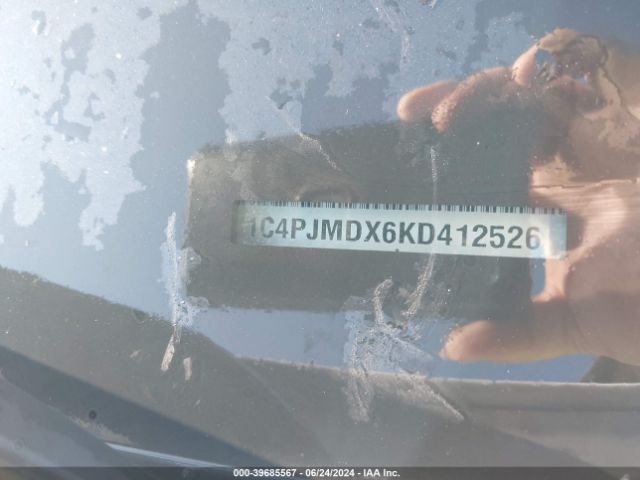 2019 JEEP CHEROKEE 1C4PJMDX6KD412526 Photo 8