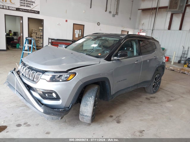 3C4NJDCB2NT184035 Jeep Compass Limited 4x4