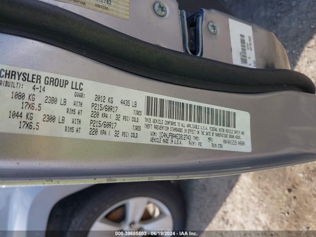 Jeep Patriot Altitude 2014 1C4NJPBA4ED812743 Image 9