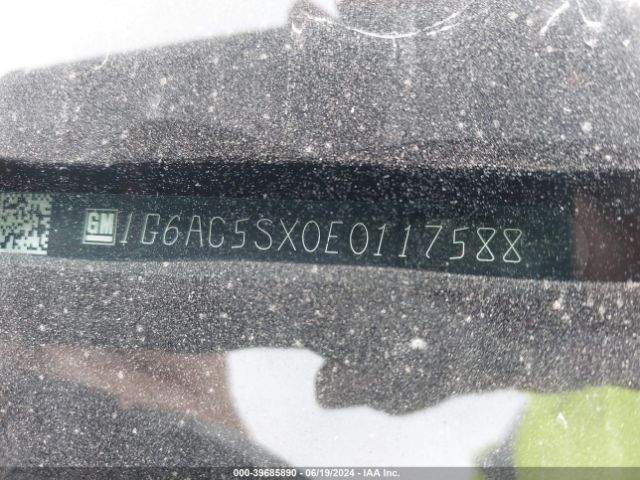 1G6AC5SX0E0117588 Cadillac Ats Performance