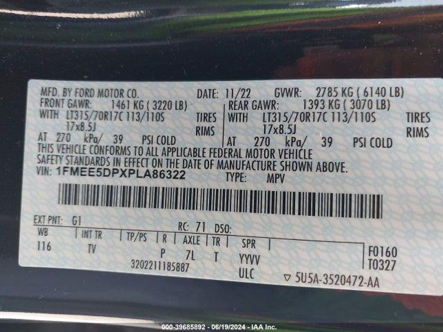 Ford Bronco Wildtrak 2023 1FMEE5DPXPLA86322 Image 9