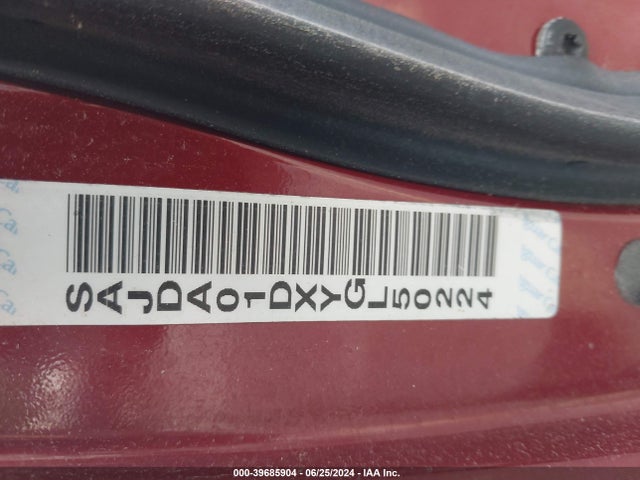 2000 JAGUAR S-TYPE SAJDA01DXYGL50224 Photo 8