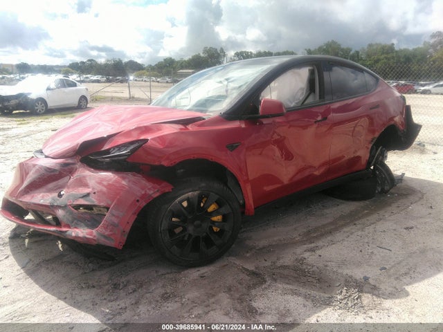 2021 TESLA MODEL Y 5YJYGDEE8MF151783 Photo 1
