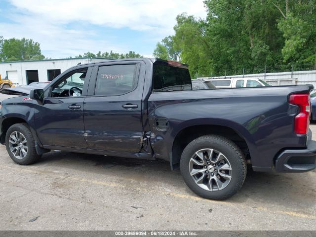 3GCUDEET9NG690565 Chevrolet Silverado 1500 4wd  Short Bed Rst