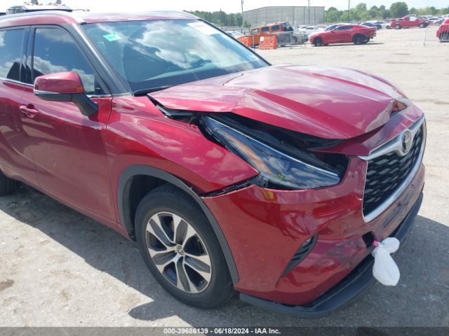 5TDGZRAH1MS537959 Toyota Highlander Xle