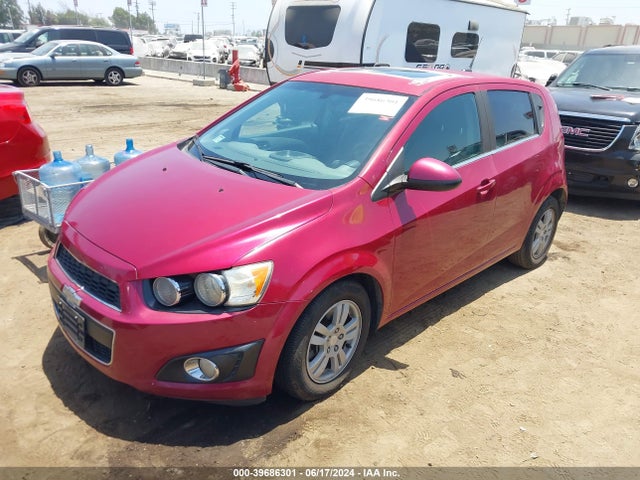 Chevrolet Sonic Lt Auto 2014 1G1JC6SB7E4115152 Image 2