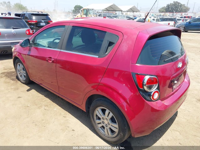 Chevrolet Sonic Lt Auto 2014 1G1JC6SB7E4115152 Image 3