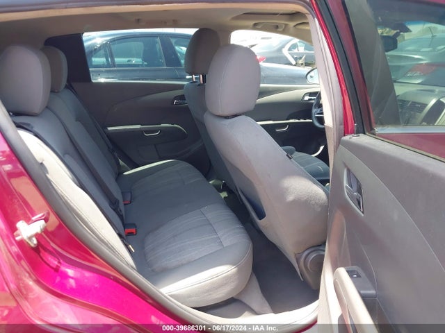 Chevrolet Sonic Lt Auto 2014 1G1JC6SB7E4115152 Image 8