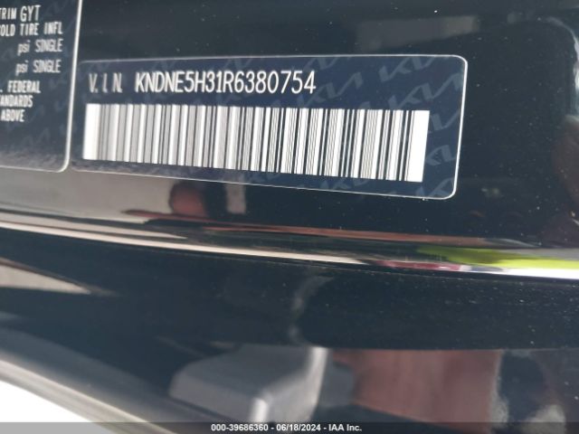 KNDNE5H31R6380754 KIA Carnival Mpv Sx Prestige
