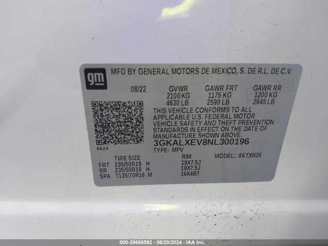 GMC Terrain Awd Denali 2022 3GKALXEV8NL300196 Image 9