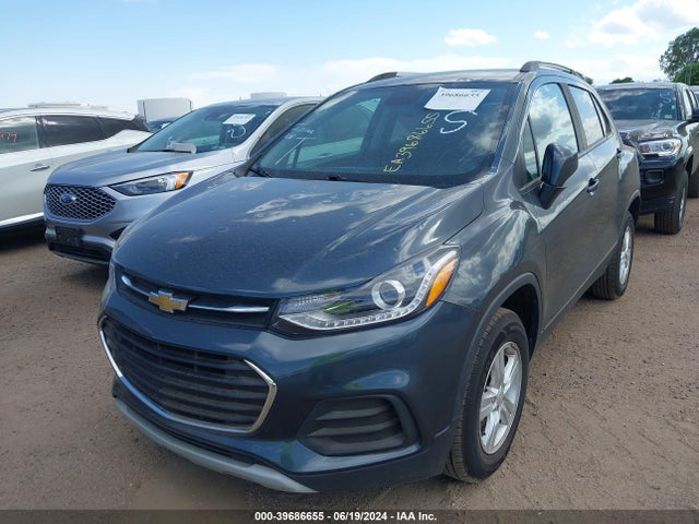 Chevrolet Trax Awd Lt 2021 KL7CJPSM8MB364869 Image 2