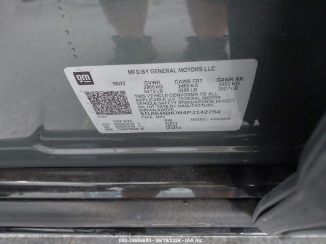 5GAERBKW4PJ142754 Buick Enclave Essence Fwd