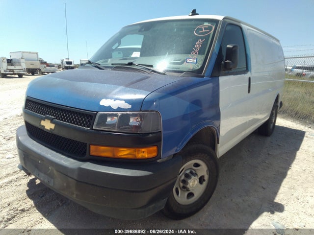 Chevrolet Express Cargo Rwd 2500 Regular Wheelbase Wt 2021 1GCWGAFP7M1162045 Image 2