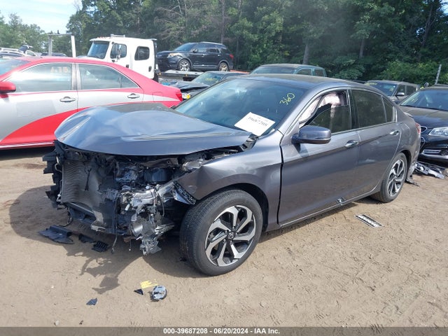 Honda Accord Ex-l V-6 2016 1HGCR3F8XGA024054 Image 2