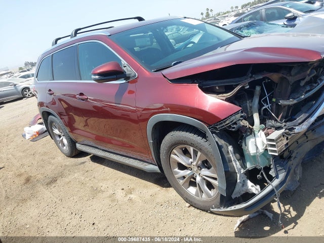 Toyota Highlander Xle V6 2015 5TDKKRFH1FS097509 Image 14