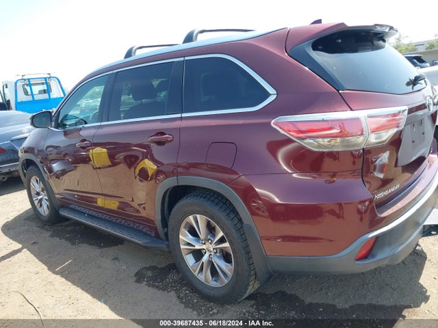 Toyota Highlander Xle V6 2015 5TDKKRFH1FS097509 Image 15