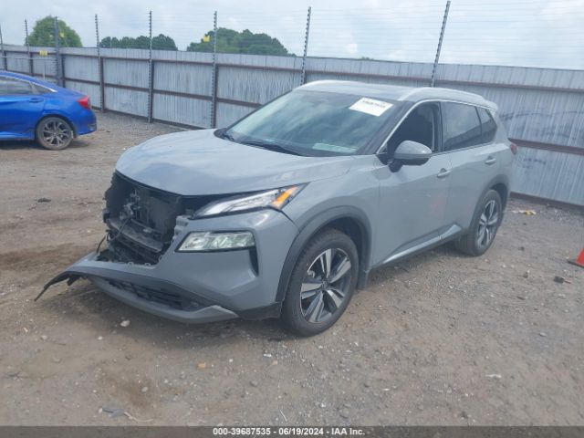 5N1AT3CA0MC696683 Nissan Rogue Sl Fwd