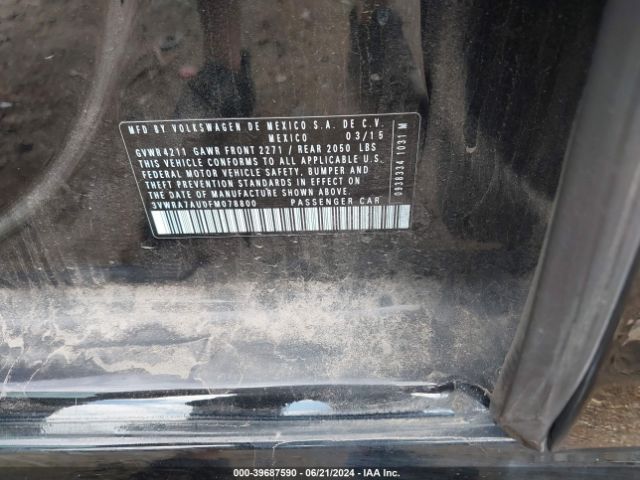 3VWRA7AU0FM078800 Volkswagen Golf Tdi S 4-door