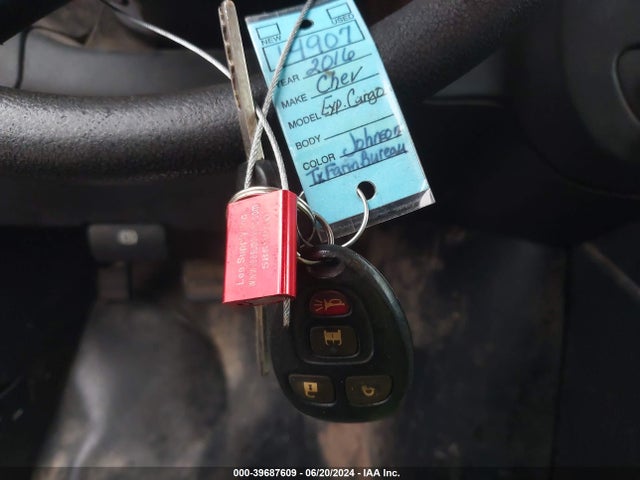 Chevrolet Express 2500 Work Van 2016 1GCWGBFF6G1214105 Image 11