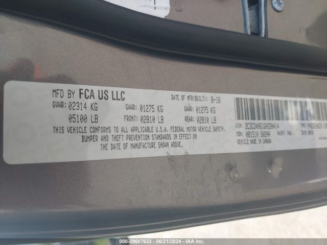 2C3CDXHG1GH330414 Dodge Charger Sxt