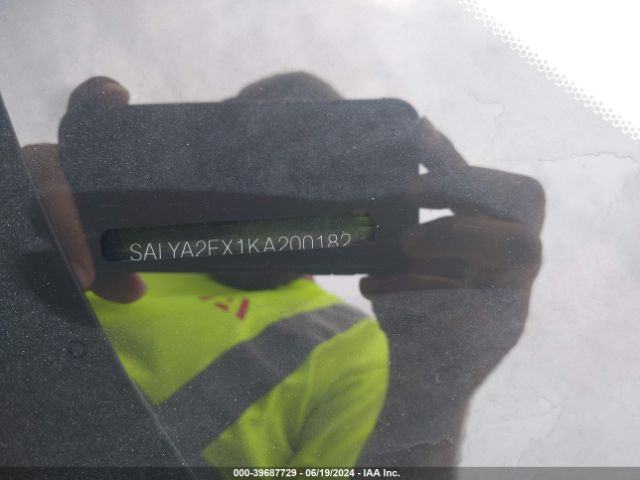SALYA2EX1KA200182 Land Rover Range Rover Velar P250