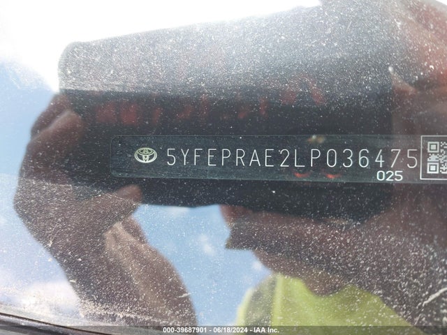 Toyota COROLLA LE 2020 5YFEPRAE2LP036475 Image 9