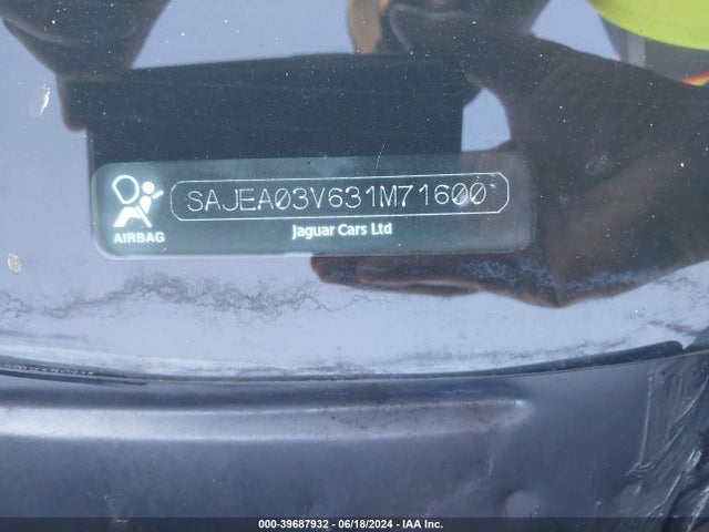 2003 JAGUAR S-TYPE SAJEA03V631M71600 Photo 8