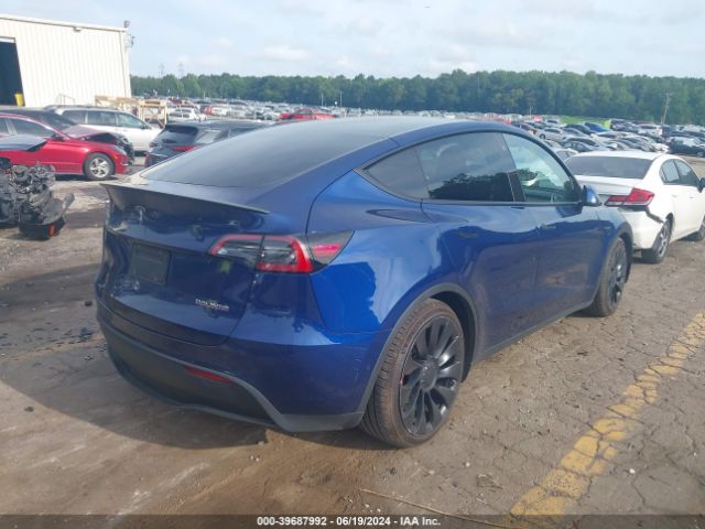 7SAYGDEF2NF415738 Tesla Model Y Performance Dual Motor All-wheel Drive