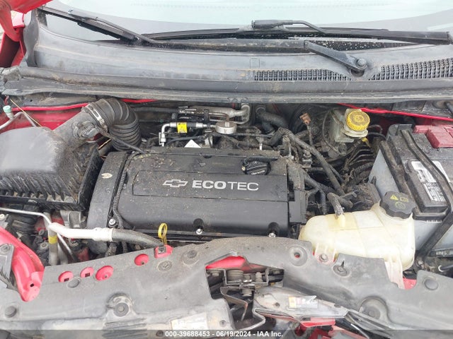 Chevrolet Sonic Lt Auto 2014 1G1JC6SHXE4233829 Image 10