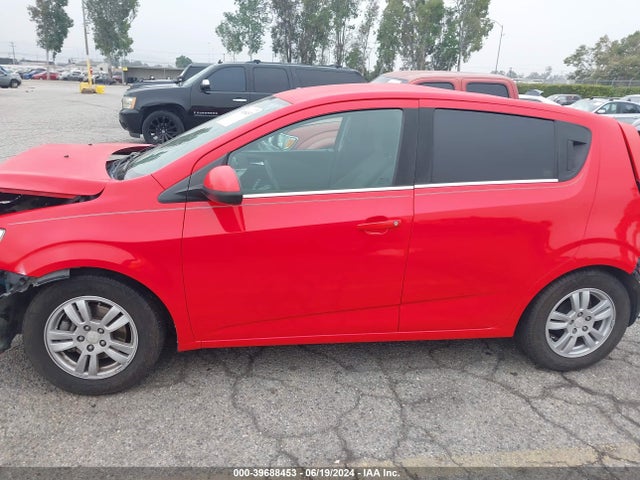 Chevrolet Sonic Lt Auto 2014 1G1JC6SHXE4233829 Image 15