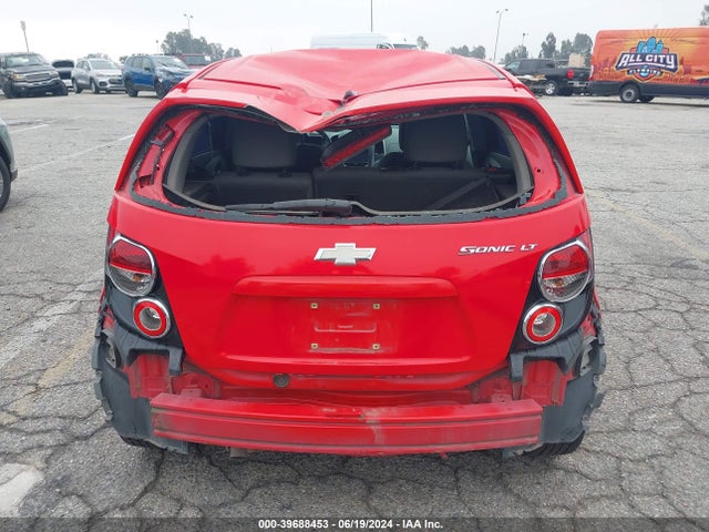 Chevrolet Sonic Lt Auto 2014 1G1JC6SHXE4233829 Image 17