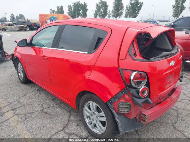 Chevrolet Sonic Lt Auto 2014 1G1JC6SHXE4233829 Image 3