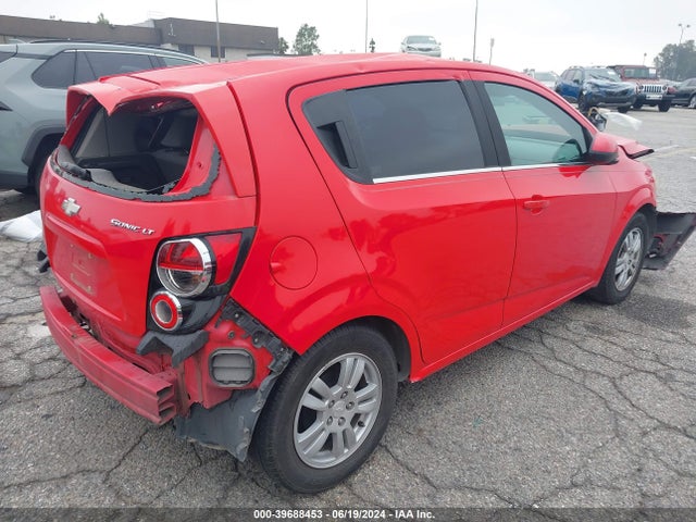 Chevrolet Sonic Lt Auto 2014 1G1JC6SHXE4233829 Image 4