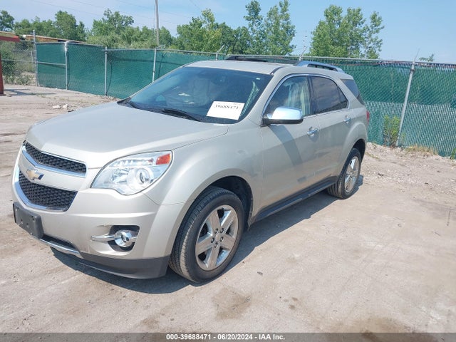 Chevrolet Equinox Ltz 2014 2GNALDEK8E6326275 Image 2