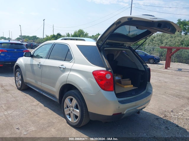 Chevrolet Equinox Ltz 2014 2GNALDEK8E6326275 Image 3