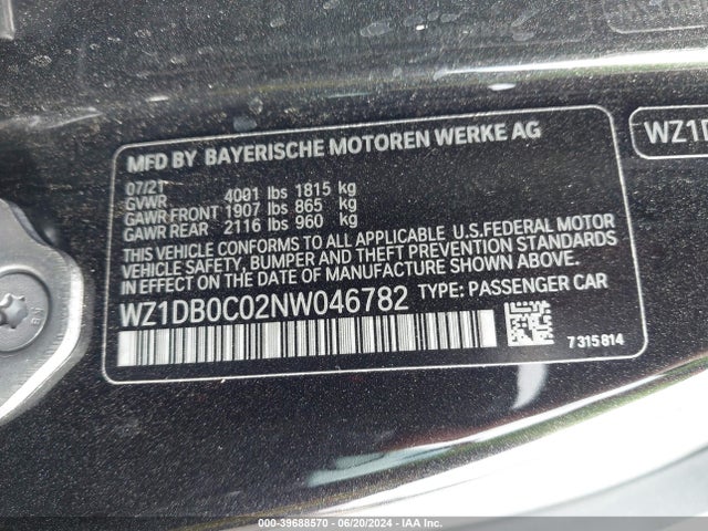 Toyota Gr Supra 3.0 Premium 2022 WZ1DB0C02NW046782 Image 9