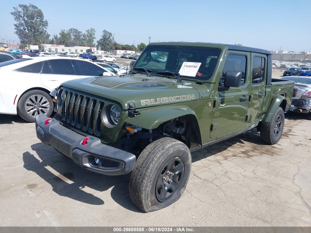 Jeep Gladiator Rubicon 4x4 2021 1C6JJTBG6ML575082 Image 2